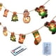 thumbnail image 3 of Lámpara de cuerda,Adorno colgante de luces navideñas,árbol de navidad santa claus decoración,Lámparas LED Decorativas 8 Modos Intermitentes 2.5m,Decoración de fiesta de Yuyangstore Lámpara de cuerda, 3 of 8