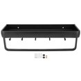 thumbnail image 1 of Estante de almacenamiento de pared de 40 cm, estante de pared, organizador de condimentos para cocina y dormitorio (una sola capa con barra y 5 ganchos), 1 of 15