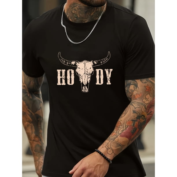 Camisetas casuales de manga corta y cuello redondo para hombre en verano