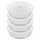 thumbnail image 1 of Paquete de 4 Platillos Transparentes para Plantas, Platillos de Plástico para Plantas de 8 Pulgadas, Bandeja para Plantas Más Gruesa, Maceta para Jardín Interior y Exterior, 1 of 5