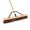 Black/17 1/4"/Plastic, with Fine Flagged Bristles, variant on Clean Tek Professional 24" Contractor / Push Broom - with Heavy Flagged Bristles, 60" Wood Handle - 1 count box