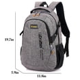 thumbnail image 3 of Coofit School Backpack Casual Fashion Simple Book Bag Travel Backpack for Student, 3 of 10
