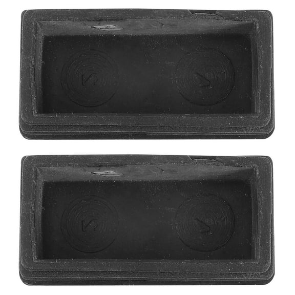 Minkissy Anti Skid Ladder Stop Mat Stable Ladder Feet Covers Rubber 2 Pcs