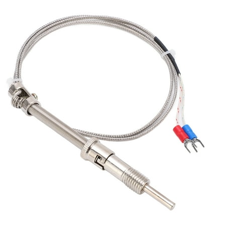 K Type Compression Spring Thermocouple Shielded Thermocouple Wire Probe ...