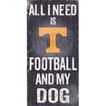thumbnail image 1 of Fan Creations C0640 University Of Tennessee Football And My Dog Sign, 1 of 3