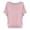 Pink, variant on Women Oversized Batwing Sleeves Short Tops Flowy Casual Tee Shirts Summer Blouse