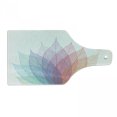 thumbnail image 1 of Abstract Cutting Board, Leaf Abstract Art 4 Season Flora Delicate and Nature Theme, Decorative Tempered Glass Cutting and Serving Board, Wine Bottle Shape, Yellow Red Green, by Ambesonne, 1 of 1