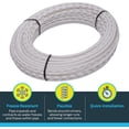 thumbnail image 3 of SharkBite U860W300 1/2-Inch PEX Tubing, 300 Feet, WHITE, for Residential and ..., 3 of 5