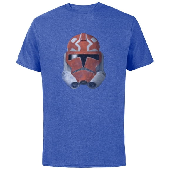 Star Wars The Clone Wars 332nd Ahsoka Trooper Distressed - Short Sleeve Cotton T-Shirt for Adults - Customized-Royal Heather