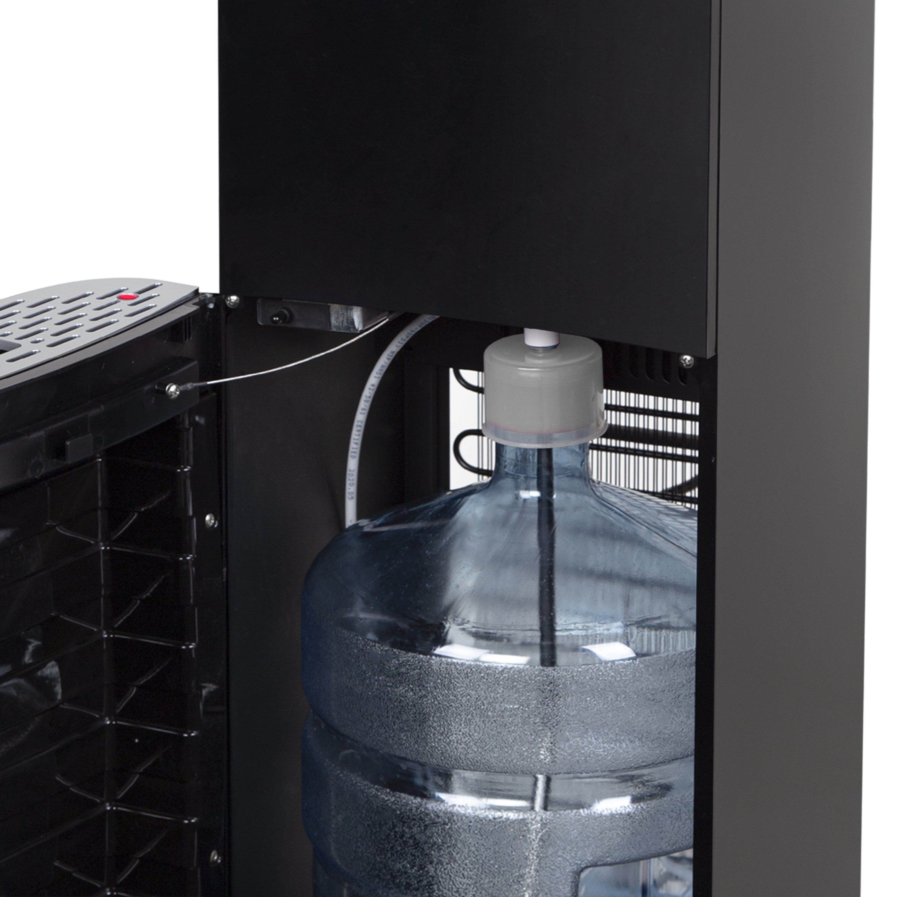 Great Value Top Loading Hot, Cold Temperature Water Dispenser, White Water Cooler