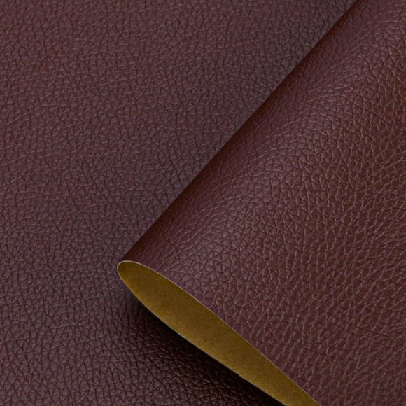 YOPTOP Leather and Vinyl Repair Tape 12x50 inch Strong Adhesion Backing Self Adhesive Vinyl and Leather Repair Kit for Car Seat Couch Furniture Jacket. Bonded Leather Repair Roll,darkbrown