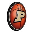thumbnail image 2 of Purdue Boilermakers Basketball 18'' Round Slimline Illuminated Wall Sign, 2 of 5