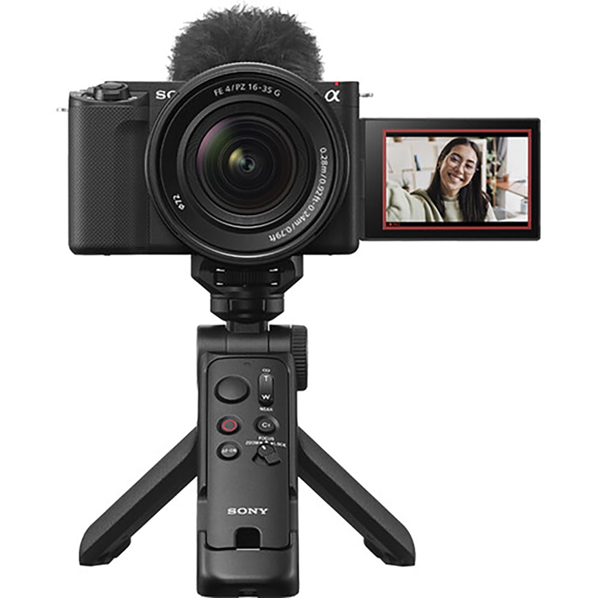 Sony GP-VPT3 Wireless Shooting Grip and Tripod with Detachable Remote, Black