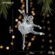 thumbnail image 3 of Crystal Christmas Tree Pendant Xmas Transparent Ice Navidad Hanging Snowflake Natal Ornament New Year Home Windown Decoration, 3 of 5