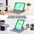 thumbnail image 2 of For Galaxy Tab A11+ Case 360° Rotary Stand PU Leather+Acrylic Tablet Cover (With Keyboa, 2 of 5