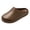 Coffee, variant on Rokment Womens Mens Arch Support EVA Garden Shoes Lightweight Waterproof Slip-On Comfortable Outdoor Beach Mules Sandals Closed Toe Nursing Clogs Slippers Black Size 10