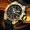 black gold, variant on Men's Watch Waterproof Digital Sport Watch Military Digital Watches for men Alarm Back Light Classic Large face Watch