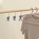 thumbnail image 4 of Pinzas de Acero Inoxidable para Colgar con Gancho Antioxidante Giratorio de 360° | Pinzas para Ropa Que Ahorran Espacio para Pantalones, Sombreros y Bolsos | Pinzas Antideslizantes para La Ropa, para, 4 of 6