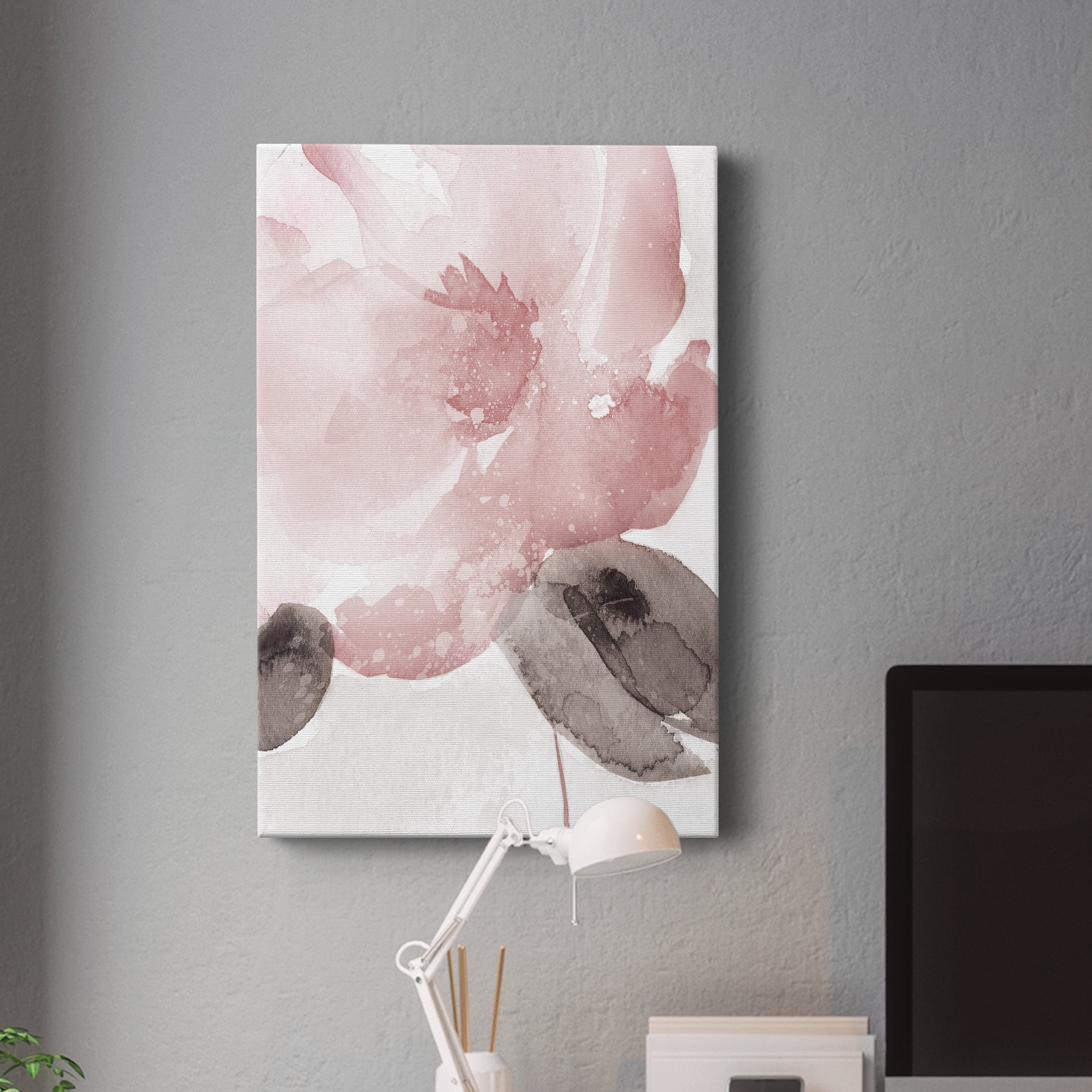 Blush Bloom I Premium Gallery Wrapped Canvas - Ready to Hang - 18 x 27