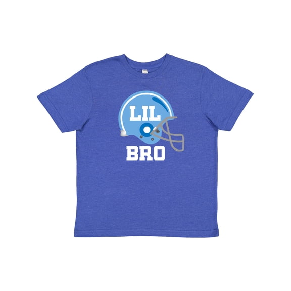 Inktastic Little Bro Football Brother Youth T-Shirt