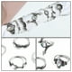 thumbnail image 3 of 7 piezas anillos de moda anillos de dedo retro decorativos joyería de anillo en forma de serpiente, 3 of 5
