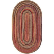 High Rock Oval Braided Stair Tread, 8" x 28"