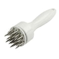 thumbnail image 2 of Solid Stainless Steel Meat Pounder Tenderizer - Chicken Flattener Tool, White (1 Piece), 2 of 4