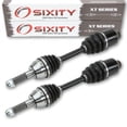 thumbnail image 2 of 2 pc Sixity XT Rear Left Right Axle compatible with Polaris Sportsman 500 2006 - A06MH50AQ AX AY AZ AL AT 4X4, 2 of 3