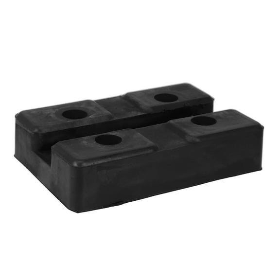 HOMEMAXS Stabilizer Jack Pads Rubber Mat 12.00X8.00X2.70CM Black