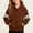 Brown, variant on Amidoa Girls Graphic Hoodies Zip Up Hooded Sweatshirt Kids Cute Casual Long Sleeve Fall Winter ClothesGray Size 9-10 Years