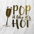 thumbnail image 2 of Pop It Like It's Hot T-Shirt | Cool New Year White Tee Gift, 2 of 5