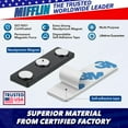 thumbnail image 3 of Etiquetas magnéticas MIFFLIN Mifflin-USA con 3 imanes extra fuertes, 3 of 9