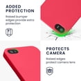 thumbnail image 3 of CRKMGS-Case Compatible with Apple iPhone SE (1.Gen 2016) / iPhone 5 / iPhone 5S Case - Soft Slim Protective TPU Silicone Cover - Neon Pink, 3 of 4