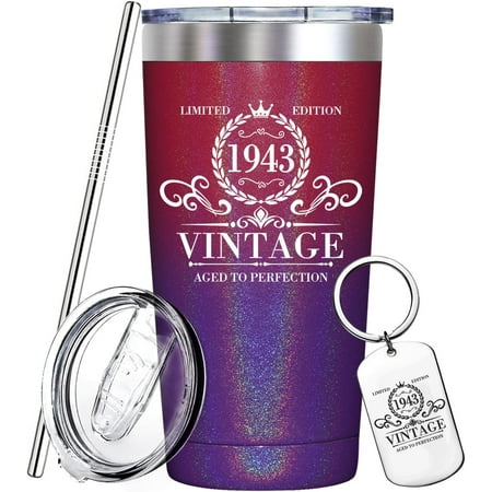 

Grandpa Gift From Granddaughter Grandpa Birthday Gifts from Grandson 20oz Travel Tumble Happy Grandparents Day Chirstmas Presents for Grandfather Stainless Steel Wine Cup Gift Set With Lid and Straw