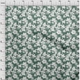 thumbnail image 3 of oneOone Cotton Poplin Green Fabric Florals Quilting Supplies Print Sewing Fabric By The Yard 56 Inch Wide, 3 of 4