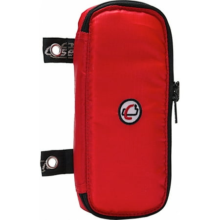 Case It Padded Zipper Pencil Pouch, Red, PLP-02