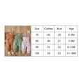 thumbnail image 6 of Qiylii Baby Pineapple Print Long Romper, Sleeveless Stretchy Sling Jumpsuit, 6 of 6