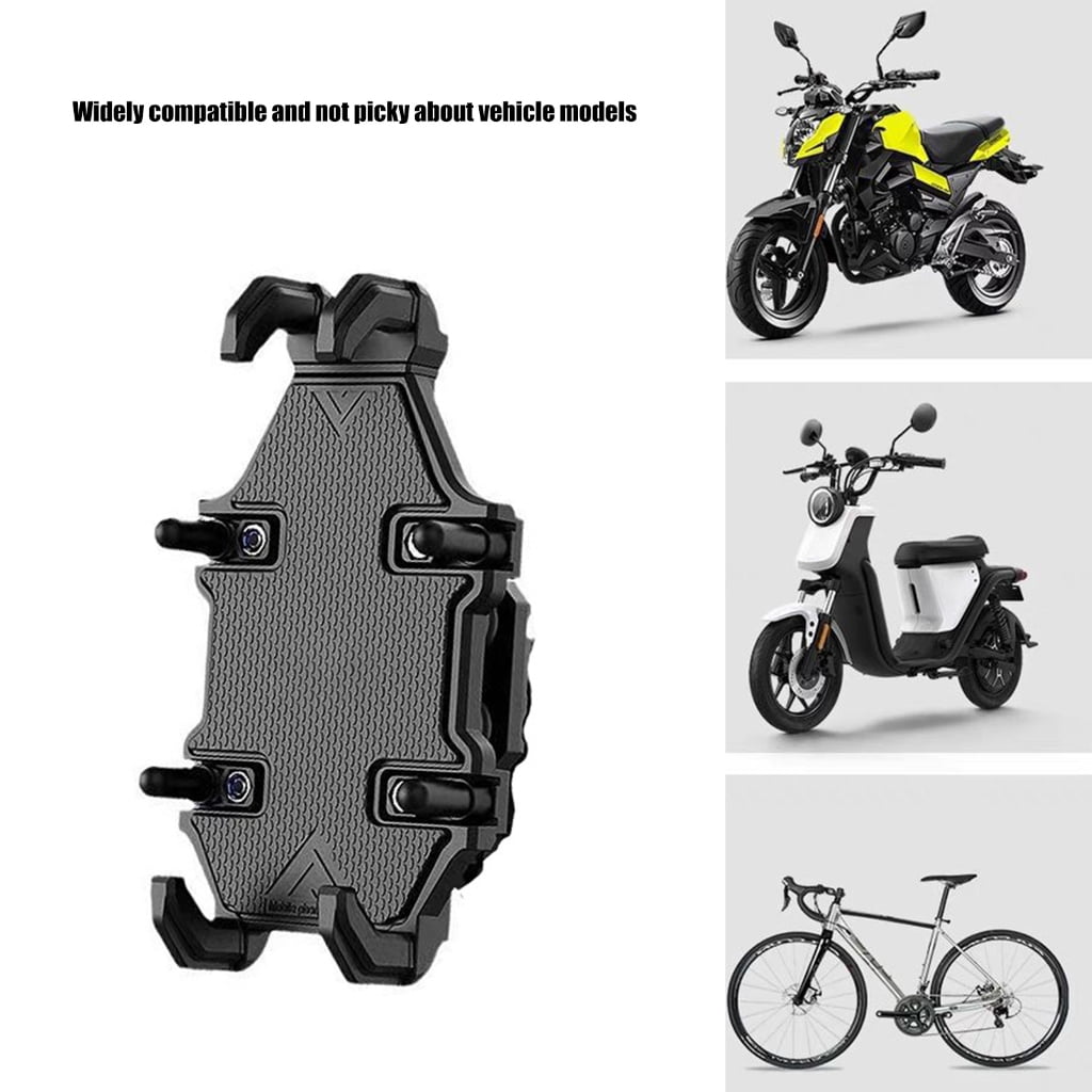Vibration Resistant Motorcycle Phone Mount Holder Handlebar Mobiles Mount Stand