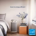 thumbnail image 5 of BLUEAIR DustMagnet Tabletop Air Purifier for Medium Rooms, HEPASilent Technology, App Enabled ALEXA Compatible, Removes 99.97% of Airborne Dust Mites Pet Dander Pollen Allergens Smoke, 5440i, Grey 5440i - 356 Sq. ft., 5 of 8