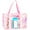 Jelly Pink, variant on Fammart Large Clear Beach Tote , Clear Beach Bag for Women, Large Pool Tote Bag With Zipper Closure, Waterproof, Sandproof