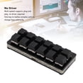 thumbnail image 3 of 12 Key USB Mini Keyboard with Programmable Macros,USB Type C Wired Programmable RGB Custom One Handed Gaming Keyboard Mechanical Red Switch Gaming Keyboard OSU Keypad for PC, 3 of 7