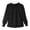 Black, variant on Xijirk Girls Shirts,Kids Girls Long Sleeve Ruffle Detail Button Down Blouse Soft Comfortable Cotton Casual Top for School and Party Wear,Boys Shirts,Light Blue,6-7 Years