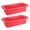 Red, variant on Yesbay 2Pcs Silicone Non-stick Cake Bread Loaf Pan DIY Making Mold Kitchen Baking Tool,Loaf Pan