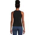 thumbnail image 2 of No Boundaries Juniors High Neck Tank Top, Sizes XS-3XL, 2 of 5