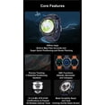 thumbnail image 4 of LAATIKUI DTG1 Smart Watch GPS Compass Fitness Tracker 3ATM Waterproof Mobile Smart Watch, 4 of 16