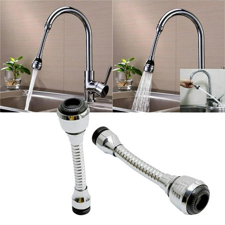 360 Degree Moveable Tap Head Faucet Attachment Tapping Head Swivel Faucet Sprayer Water Saving Nozzle For