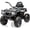 12V Black, variant on Okybaby 12V Kids Ride on Electric ATV with Realistic Off-Road Design, 2WD, Dual Motors, Electric Kids Ride on Toy Cars with MP3, LED Lights for Kids Aged 3+,Pink