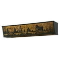 thumbnail image 3 of Meyda Tiffany 56201 Moose At Lake 31" Wide Bath Bar - Brown, 3 of 4