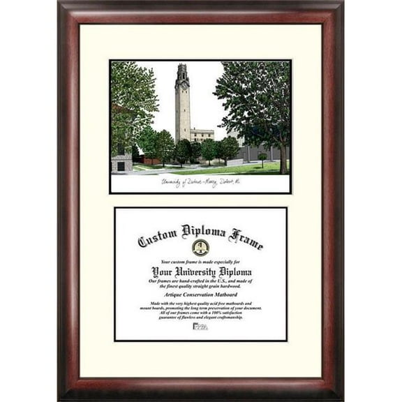 Campus Images MI985V University of Detroit Mercy Scholar - Diploma Frames