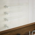 thumbnail image 2 of Claire 3-Bar Electric Towel Warmer in Matte White, 2 of 10
